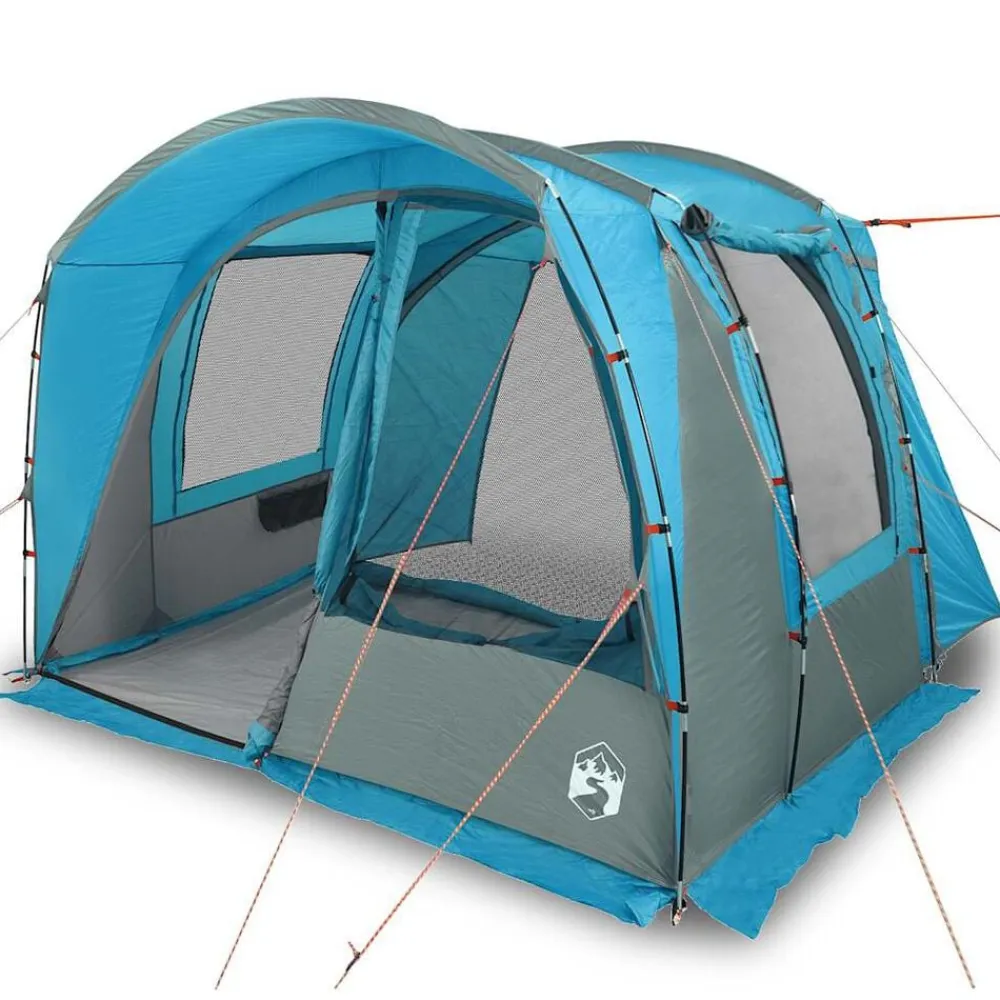 vidaXL Tienda de campaña de coche para 4 personas impermeable Azul Outlet