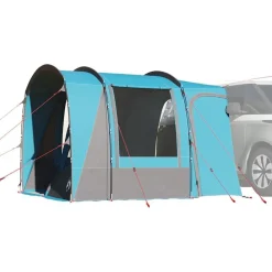 vidaXL Tienda de campaña de coche para 4 personas impermeable Azul Outlet