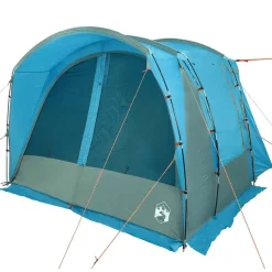 vidaXL Tienda de campaña de coche para 4 personas impermeable Azul Outlet