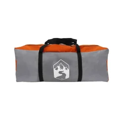 vidaXL Tienda de campaña de coche 4 personas impermeable gris-naranja Gris y naranja Best