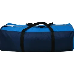 vidaXL Tienda de campaña de tela 9 personas azul oscuro y azul Outlet