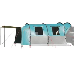 vidaXL Tienda de campaña de coche para 4 personas impermeable Azul Hot