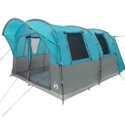 vidaXL Tienda de campaña de coche para 4 personas impermeable Azul Hot