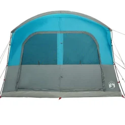vidaXL Tienda de campaña de coche para 4 personas impermeable Azul Hot
