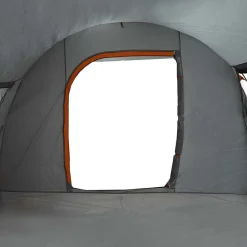 vidaXL Actividades Al Aire Libre-Tienda de campaña de coche 2 personas impermeable gris-naranja