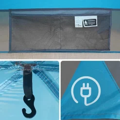 vidaXL Actividades Al Aire Libre-Tienda de campaña de coche para 4 personas impermeable