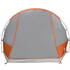 vidaXL Tienda de campaña de coche 2 personas impermeable gris-naranja Gris y naranja New