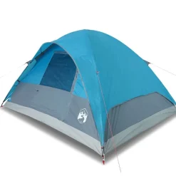 vidaXL Actividades Al Aire Libre-Tienda de campaña familiar iglú 6 personas impermeable