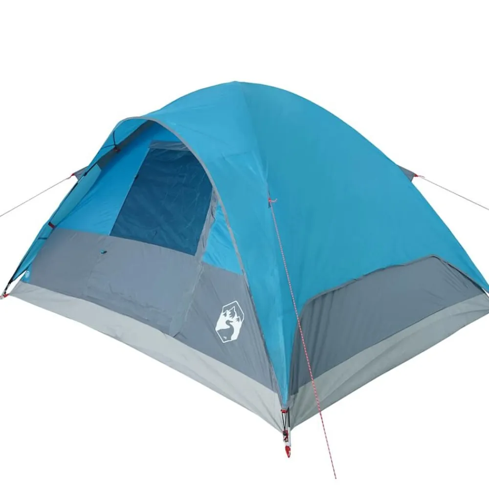vidaXL Actividades Al Aire Libre-Tienda de campaña familiar iglú 6 personas impermeable