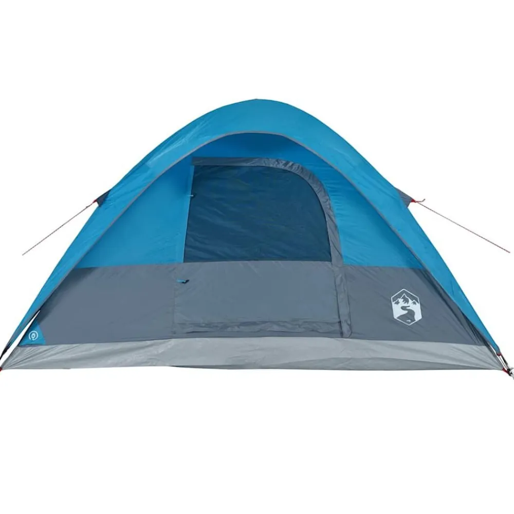 vidaXL Actividades Al Aire Libre-Tienda de campaña familiar iglú 6 personas impermeable