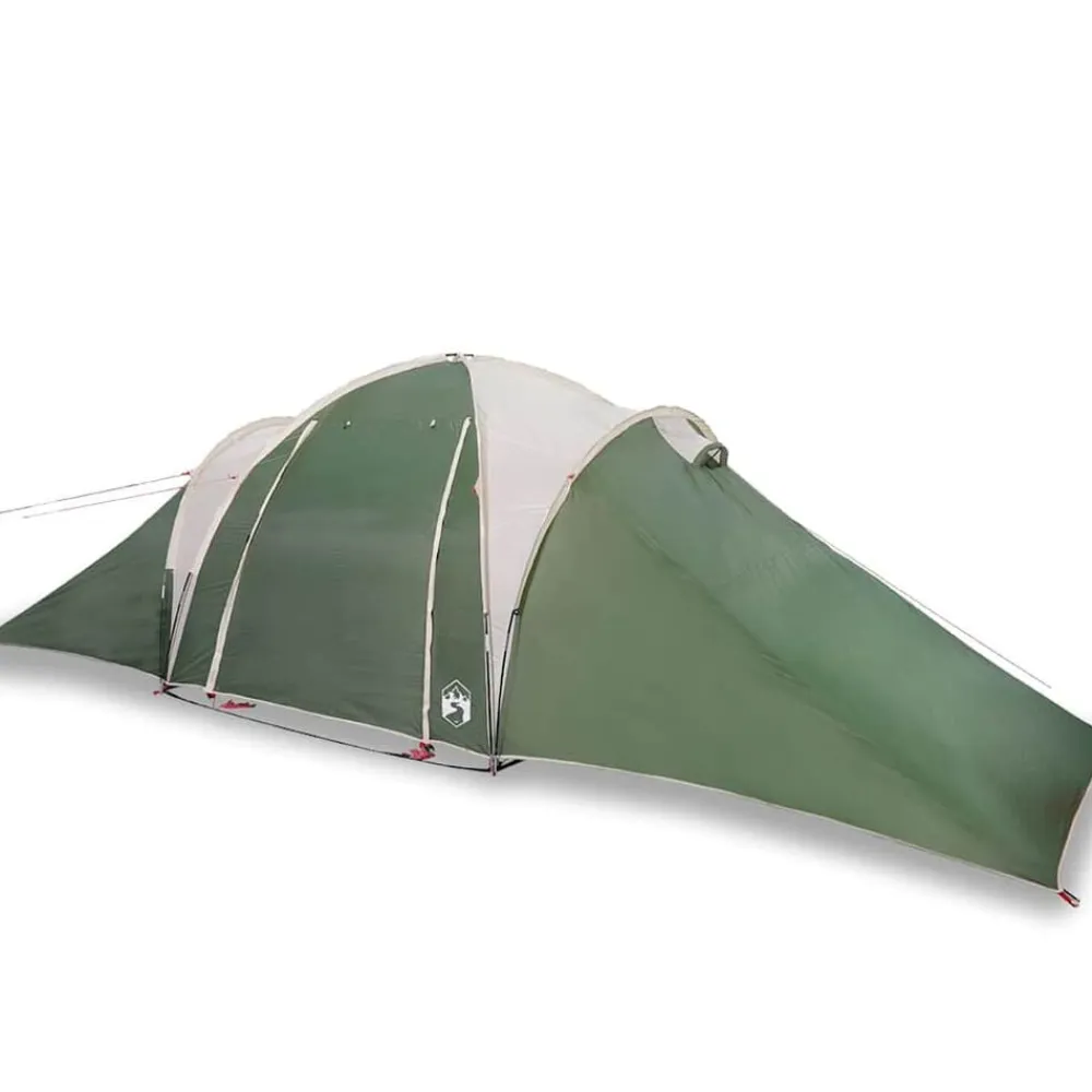 vidaXL Actividades Al Aire Libre-Tienda de campaña familiar iglú 6 personas impermeable