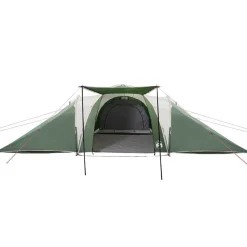 vidaXL Actividades Al Aire Libre-Tienda de campaña familiar iglú 6 personas impermeable