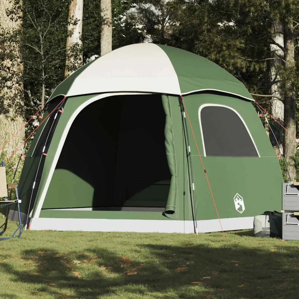 vidaXL Actividades Al Aire Libre-Tienda de campaña familiar Igloo 6 personas impermeable