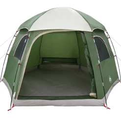 vidaXL Actividades Al Aire Libre-Tienda de campaña familiar Igloo 6 personas impermeable