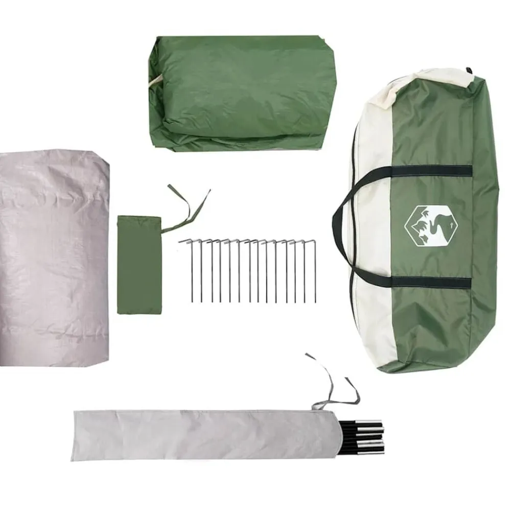 vidaXL Actividades Al Aire Libre-Tienda de campaña familiar Igloo 6 personas impermeable