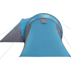 vidaXL Tienda de campaña familiar iglú 6 personas impermeable Azul Clearance