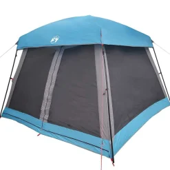 vidaXL Tienda de campaña familiar para 6 personas impermeable Azul Clearance