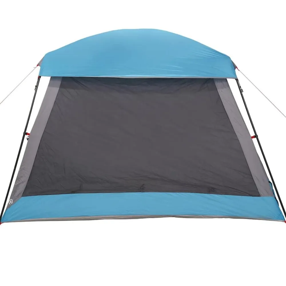 vidaXL Tienda de campaña familiar para 6 personas impermeable Azul Clearance