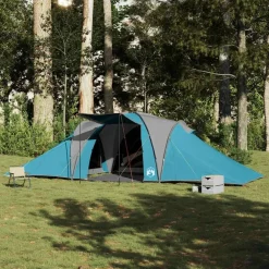 vidaXL Actividades Al Aire Libre-Tienda de campaña familiar iglú 6 personas impermeable