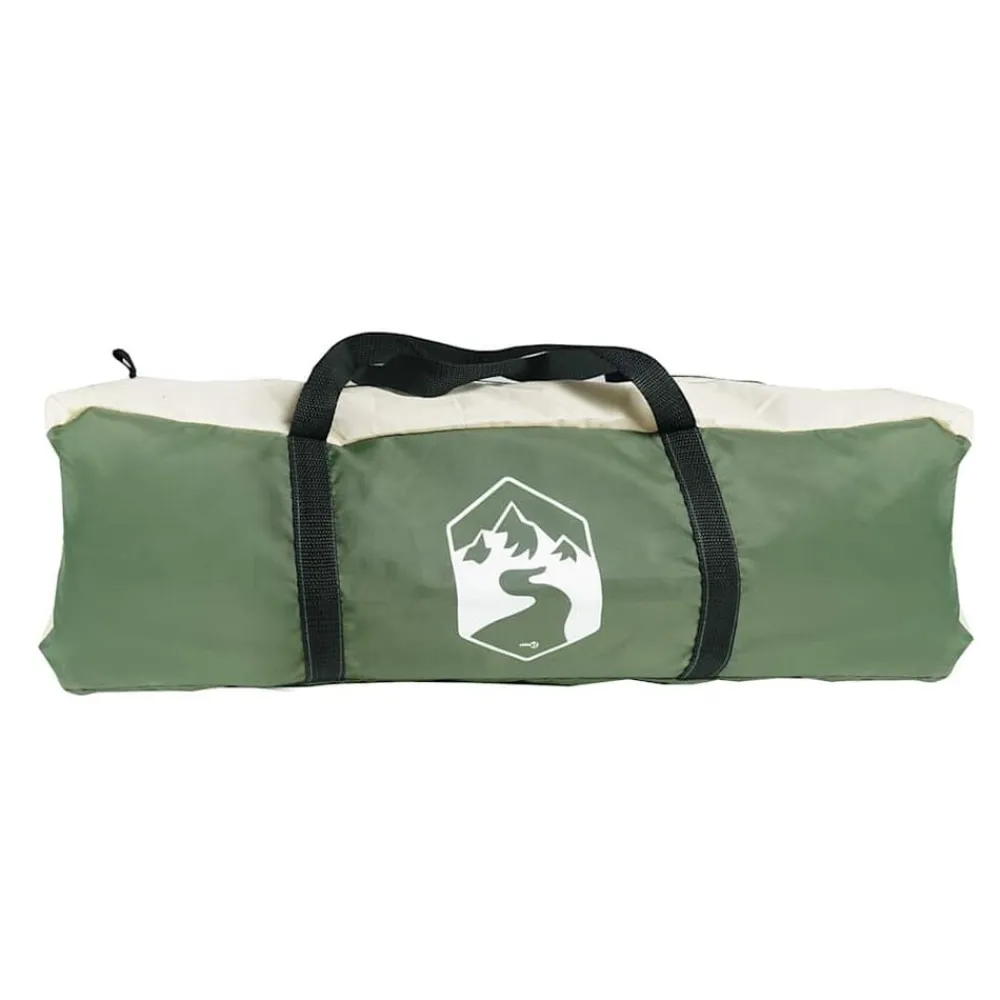 vidaXL Tienda de campaña familiar tipi 8 personas impermeable Verde New