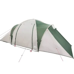 vidaXL Actividades Al Aire Libre-Tienda de campaña familiar iglú 6 personas impermeable