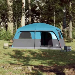 vidaXL Actividades Al Aire Libre-Tienda de campaña familiar para 8 personas impermeable