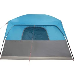 vidaXL Actividades Al Aire Libre-Tienda de campaña familiar para 8 personas impermeable