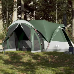 vidaXL Actividades Al Aire Libre-Tienda de campaña familiar tipi 8 personas impermeable