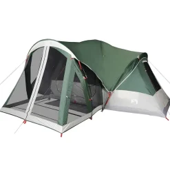 vidaXL Actividades Al Aire Libre-Tienda de campaña familiar tipi 8 personas impermeable