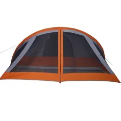 vidaXL Tienda de campaña familiar para 6 personas impermeable Gris Outlet