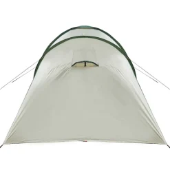 vidaXL Tienda de campaña familiar iglú 6 personas impermeable Verde New