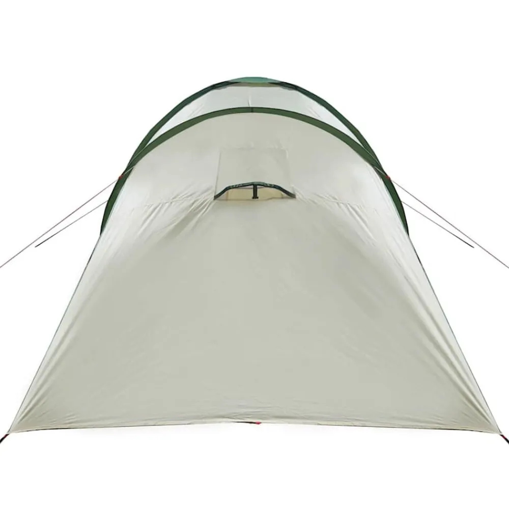 vidaXL Tienda de campaña familiar iglú 6 personas impermeable Verde New