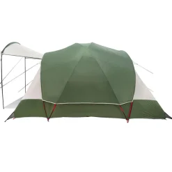 vidaXL Actividades Al Aire Libre-Tienda de campaña familiar túnel 8 personas impermeable
