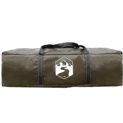 vidaXL Tienda de campaña familiar iglú 6 personas impermeable marrón Marr&oacute;n