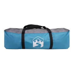 vidaXL Tienda de campaña familiar tipi 6 personas impermeable Azul Hot
