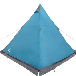 vidaXL Actividades Al Aire Libre-Tienda de campaña familiar tipi 6 personas impermeable