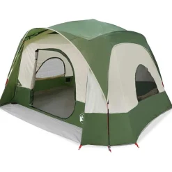 vidaXL Tienda de campaña familiar para 6 personas impermeable Verde Online