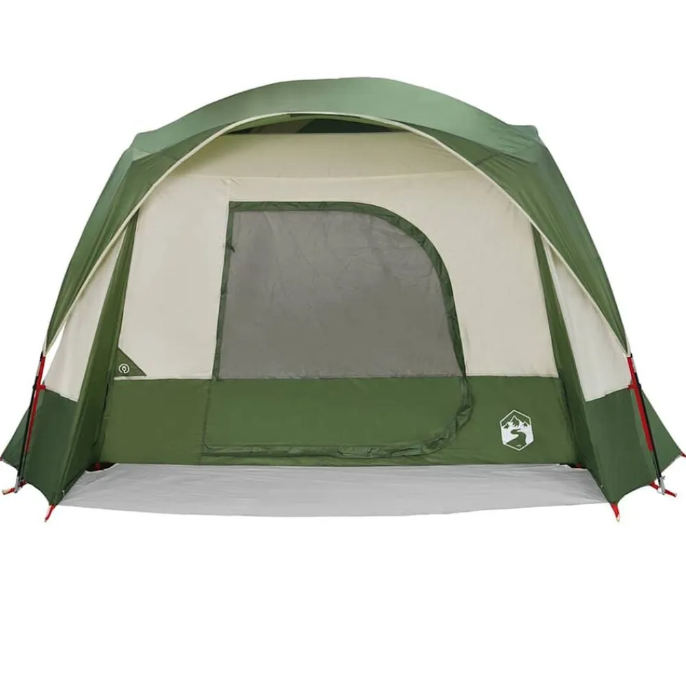 vidaXL Tienda de campaña familiar para 6 personas impermeable Verde Online