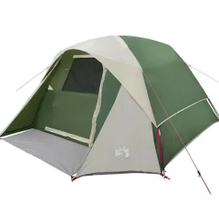 vidaXL Actividades Al Aire Libre-Tienda de campaña familiar para 6 personas impermeable