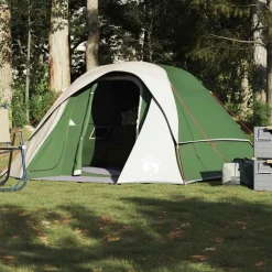 vidaXL Actividades Al Aire Libre-Tienda de campaña familiar para 6 personas impermeable