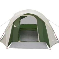 vidaXL Actividades Al Aire Libre-Tienda de campaña familiar para 6 personas impermeable