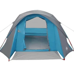 vidaXL Tienda de campaña familiar para 6 personas impermeable Azul Online