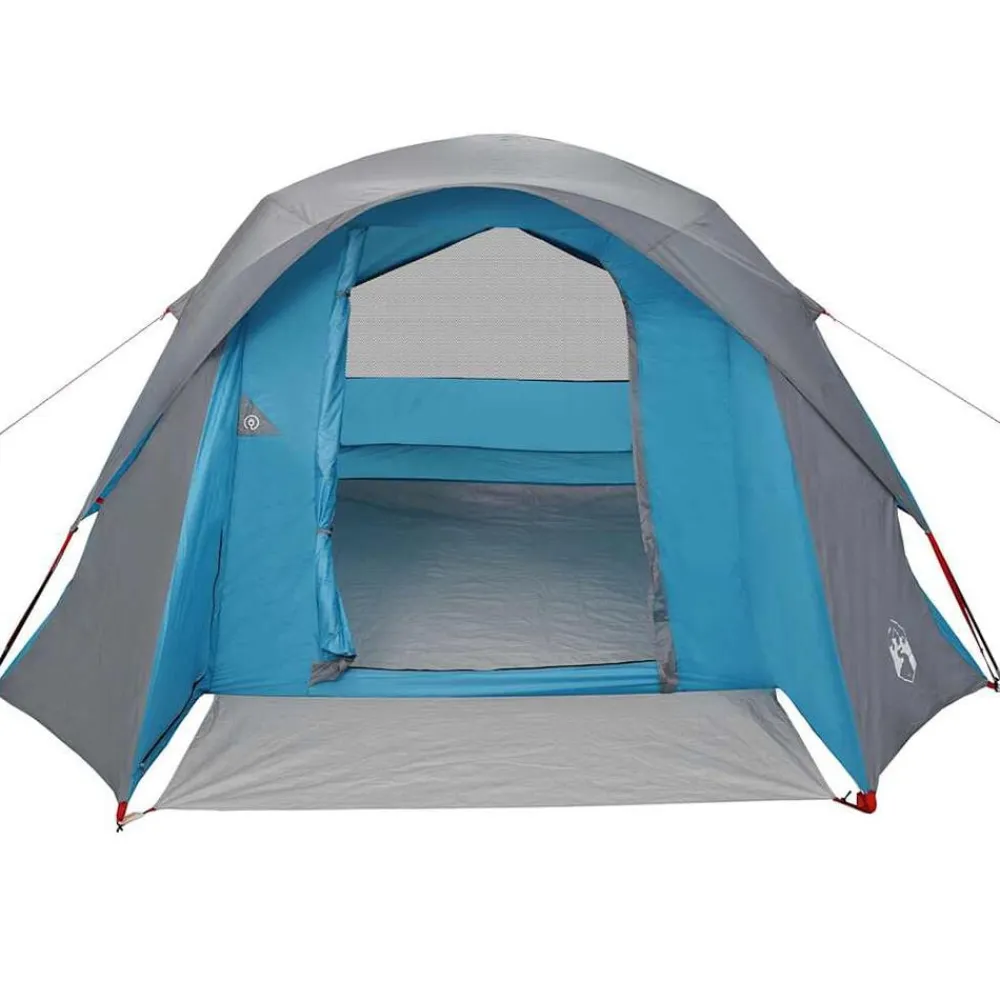 vidaXL Tienda de campaña familiar para 6 personas impermeable Azul Online