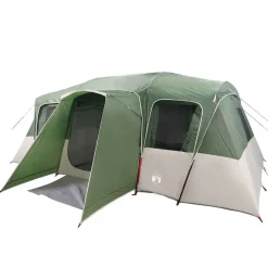 vidaXL Actividades Al Aire Libre-Tienda de campaña familiar túnel 16 personas impermeable