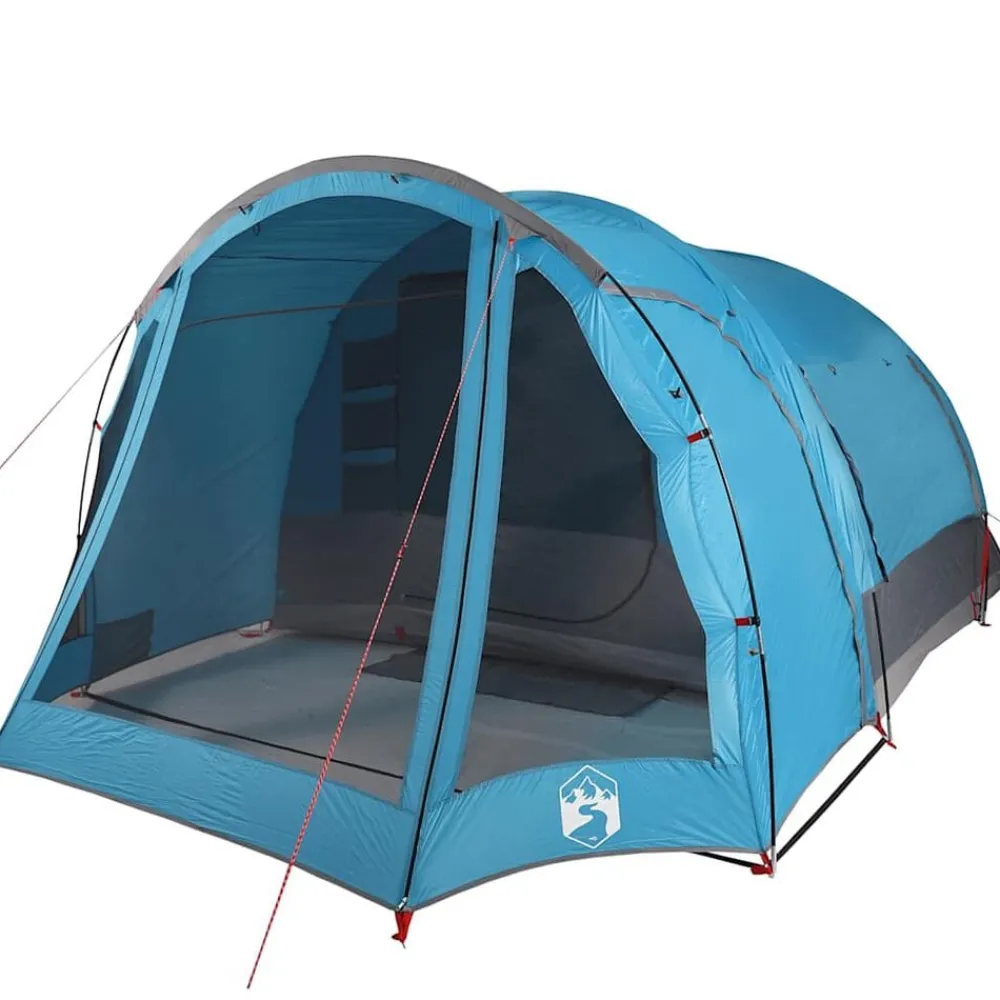 vidaXL Actividades Al Aire Libre-Tienda de campaña familiar 6 personas impermeable