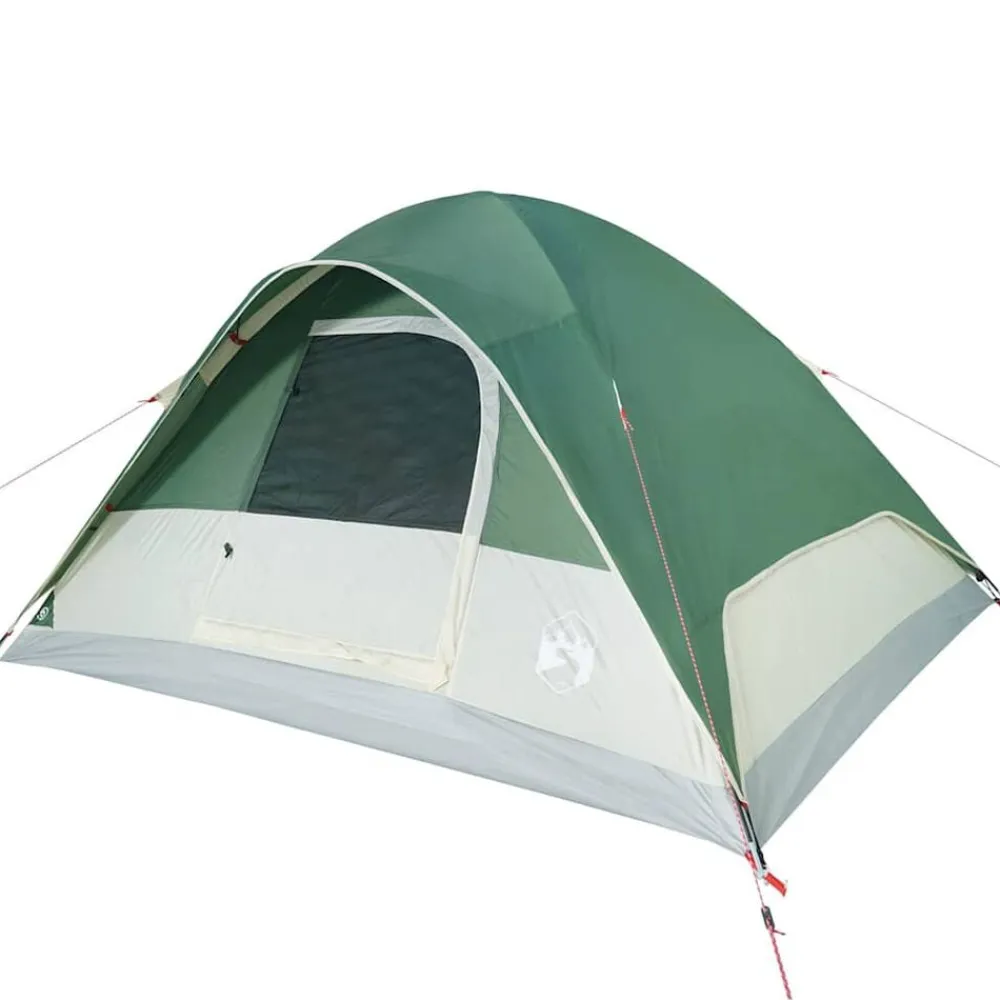 vidaXL Actividades Al Aire Libre-Tienda de campaña familiar iglú 6 personas impermeable