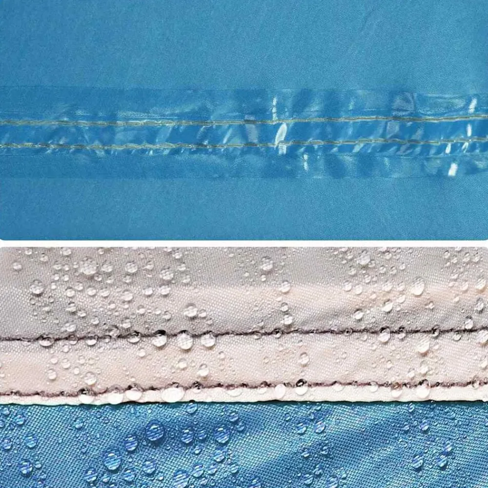 vidaXL Tienda de campaña iglú para 2 personas impermeable Azul