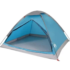 vidaXL Tienda de campaña iglú para 2 personas impermeable Azul