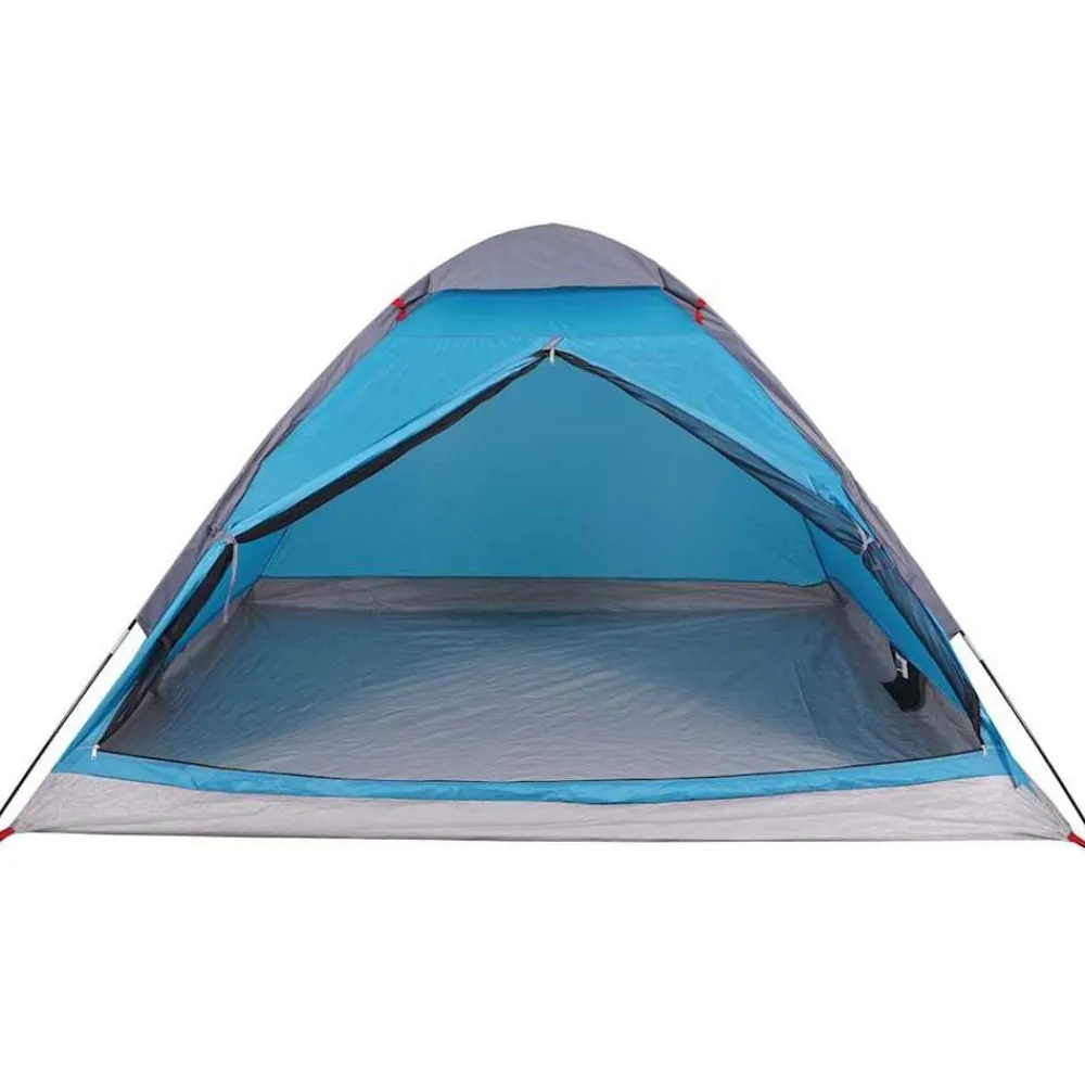 vidaXL Tienda de campaña iglú para 2 personas impermeable Azul