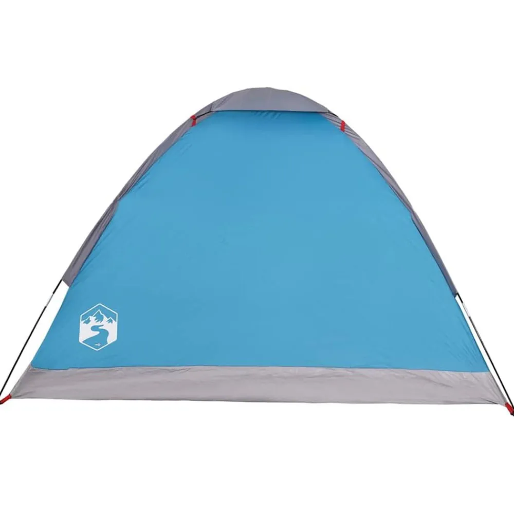vidaXL Tienda de campaña iglú para 2 personas impermeable Azul